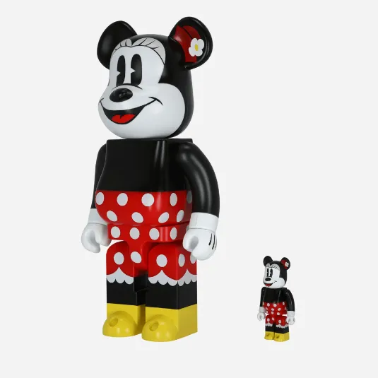 MEDICOM BEARBRICK Disney Minnie Mouse Version 400%   100%