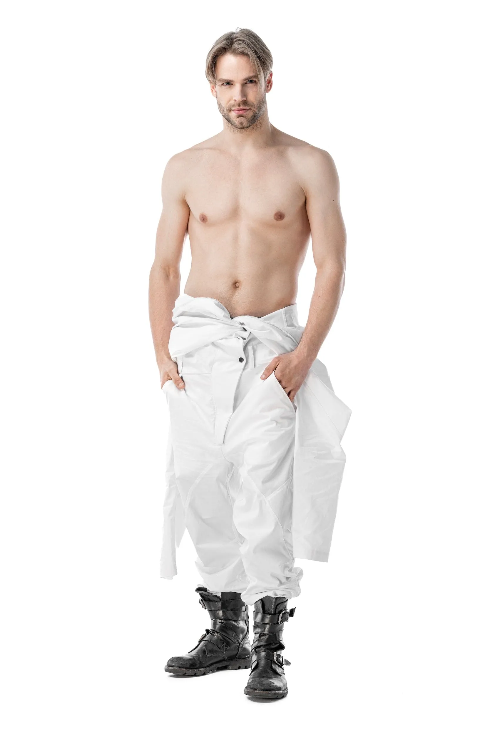 Men jumpsuit Zehat White