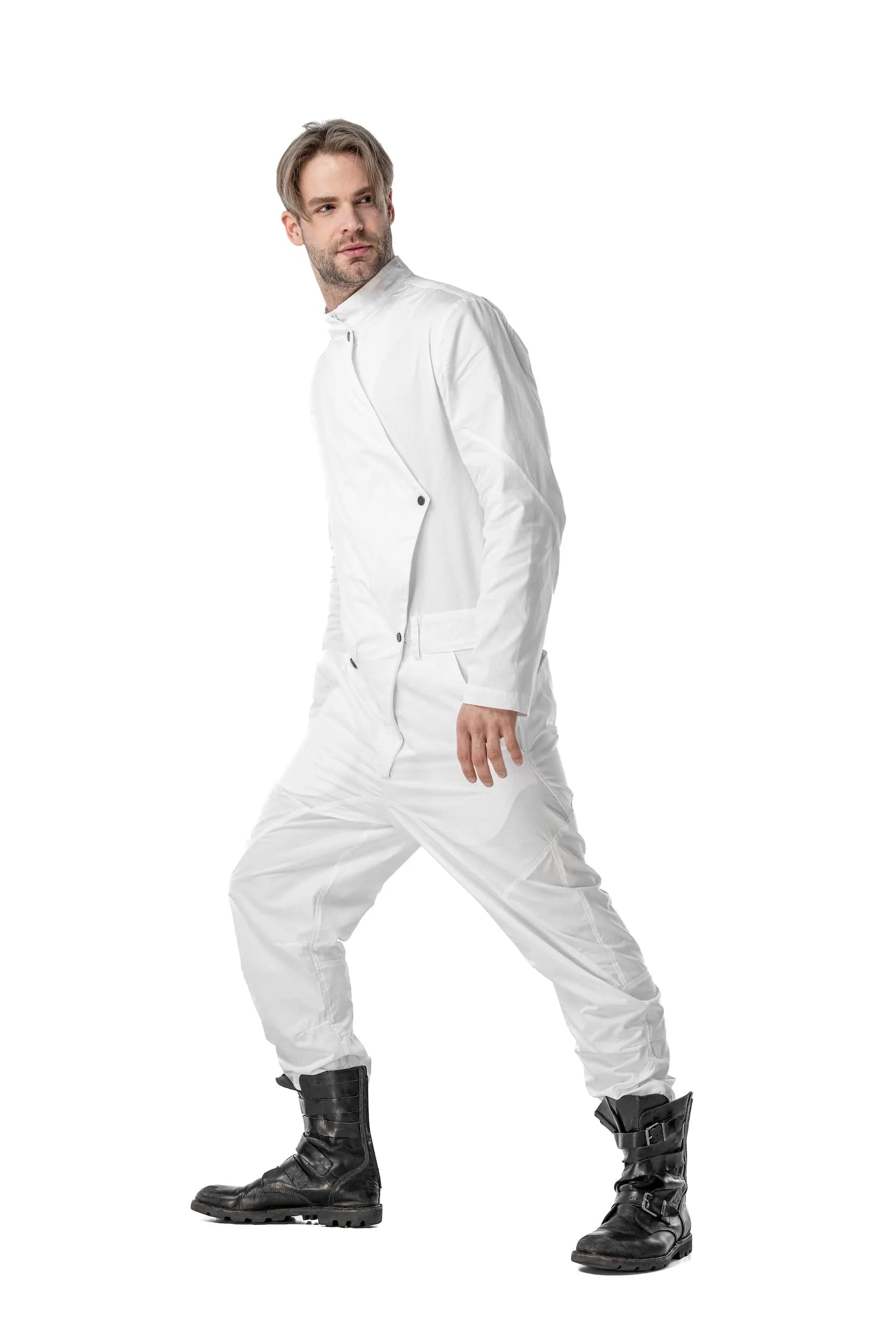 Men jumpsuit Zehat White