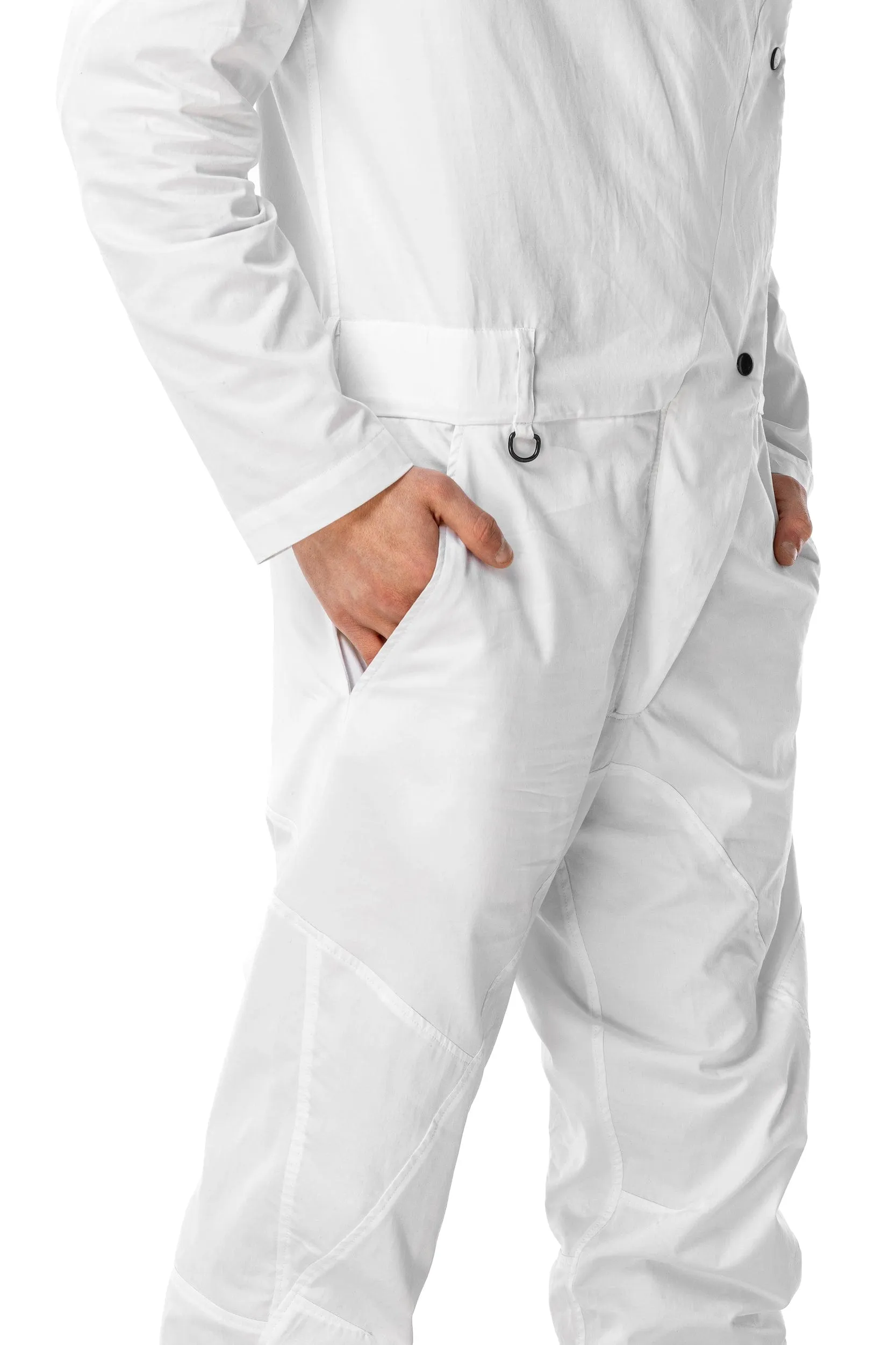 Men jumpsuit Zehat White