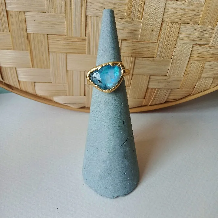 Moonstone ring