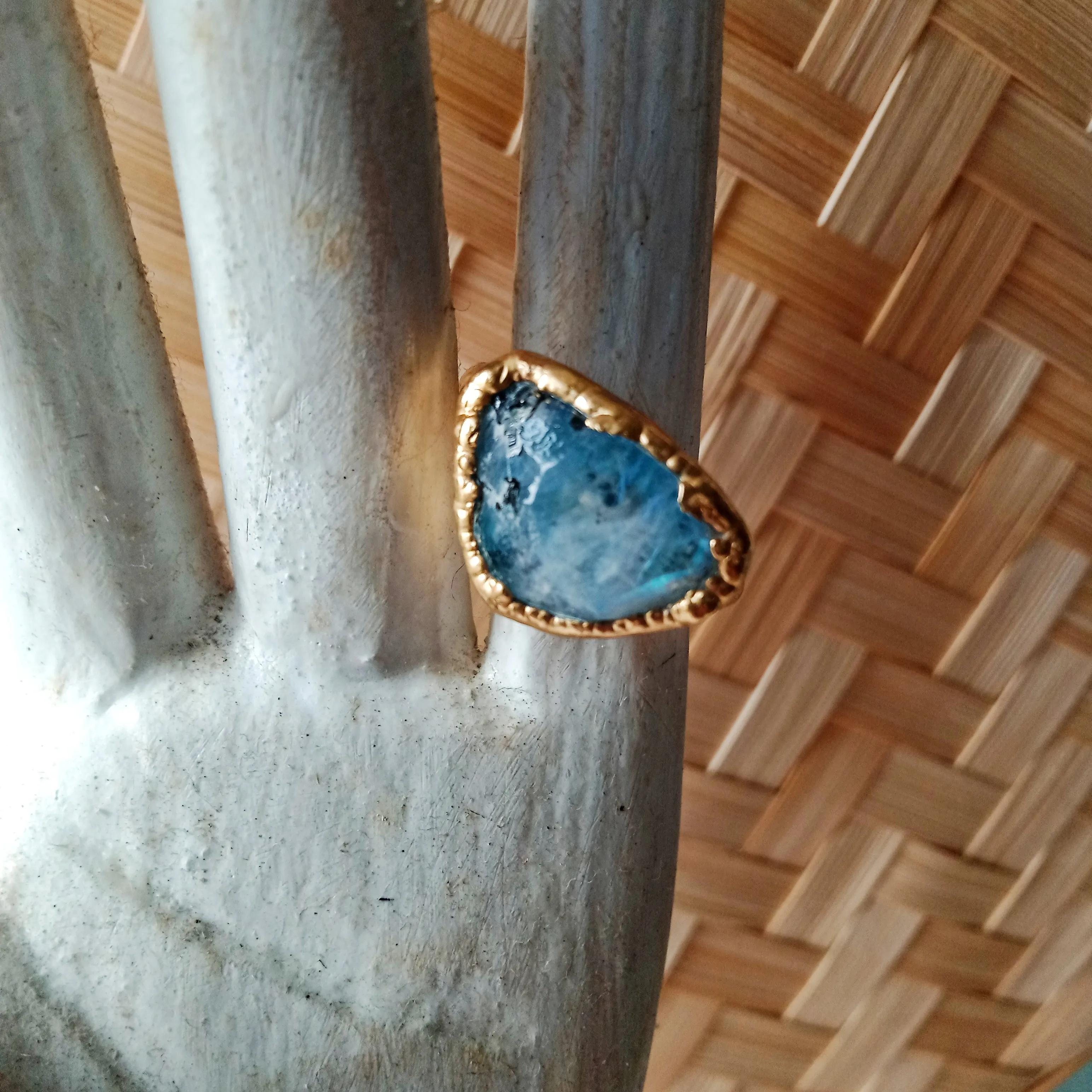 Moonstone ring