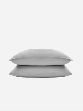 Organic Vegan Eucalyptus Silk Pillowcase Pair | Sky Blue