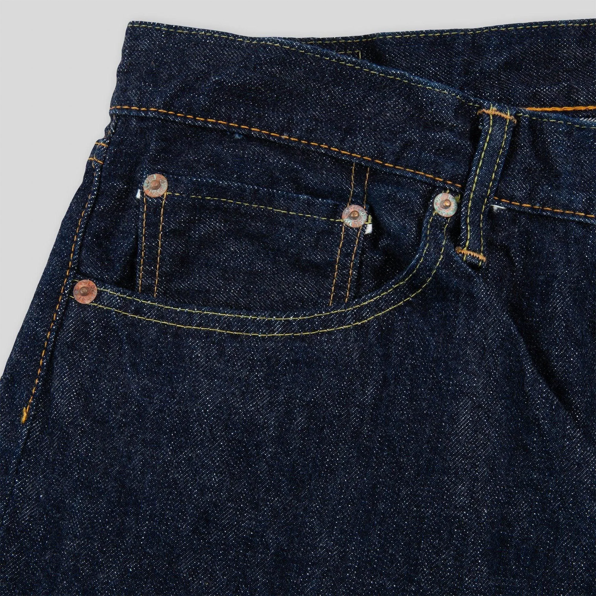 orSlow - 105 Standard 13.7oz Selvedge Denim One Wash