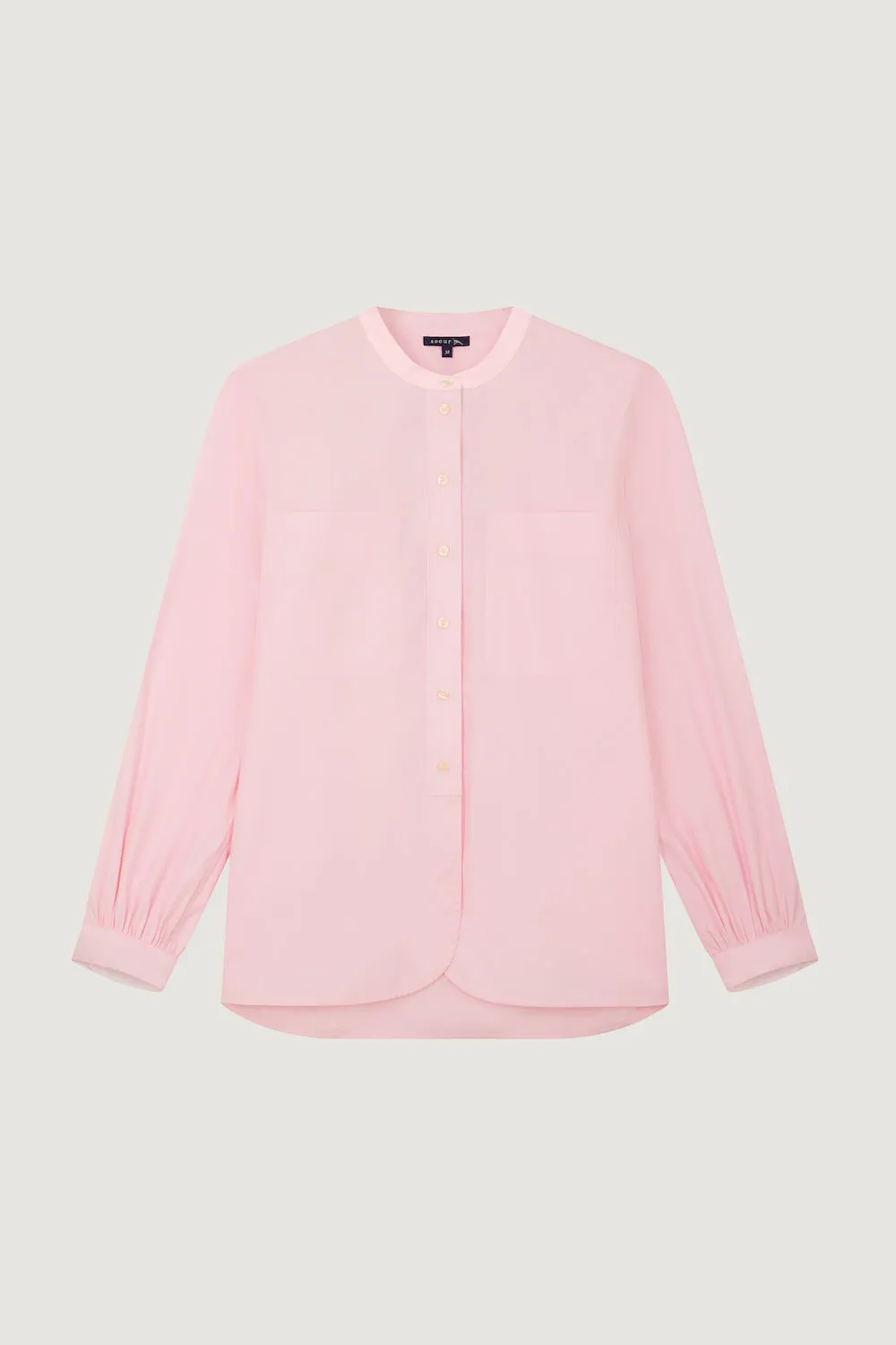 Pink Cotton Laurette Shirt