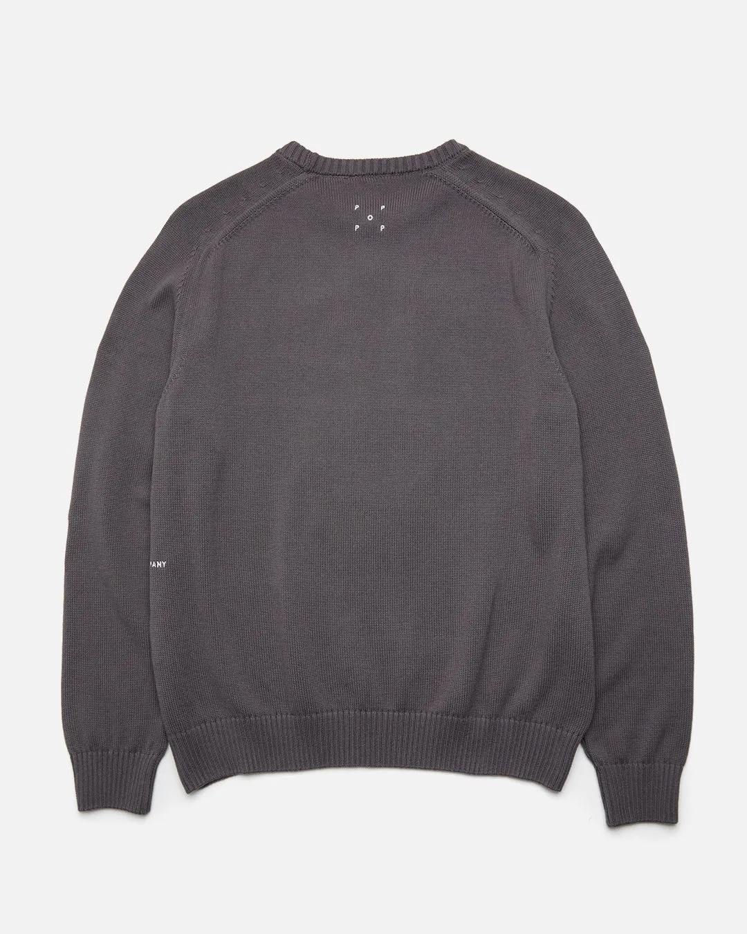 Pop & Miffy Applique Knitted Crewneck - Grey