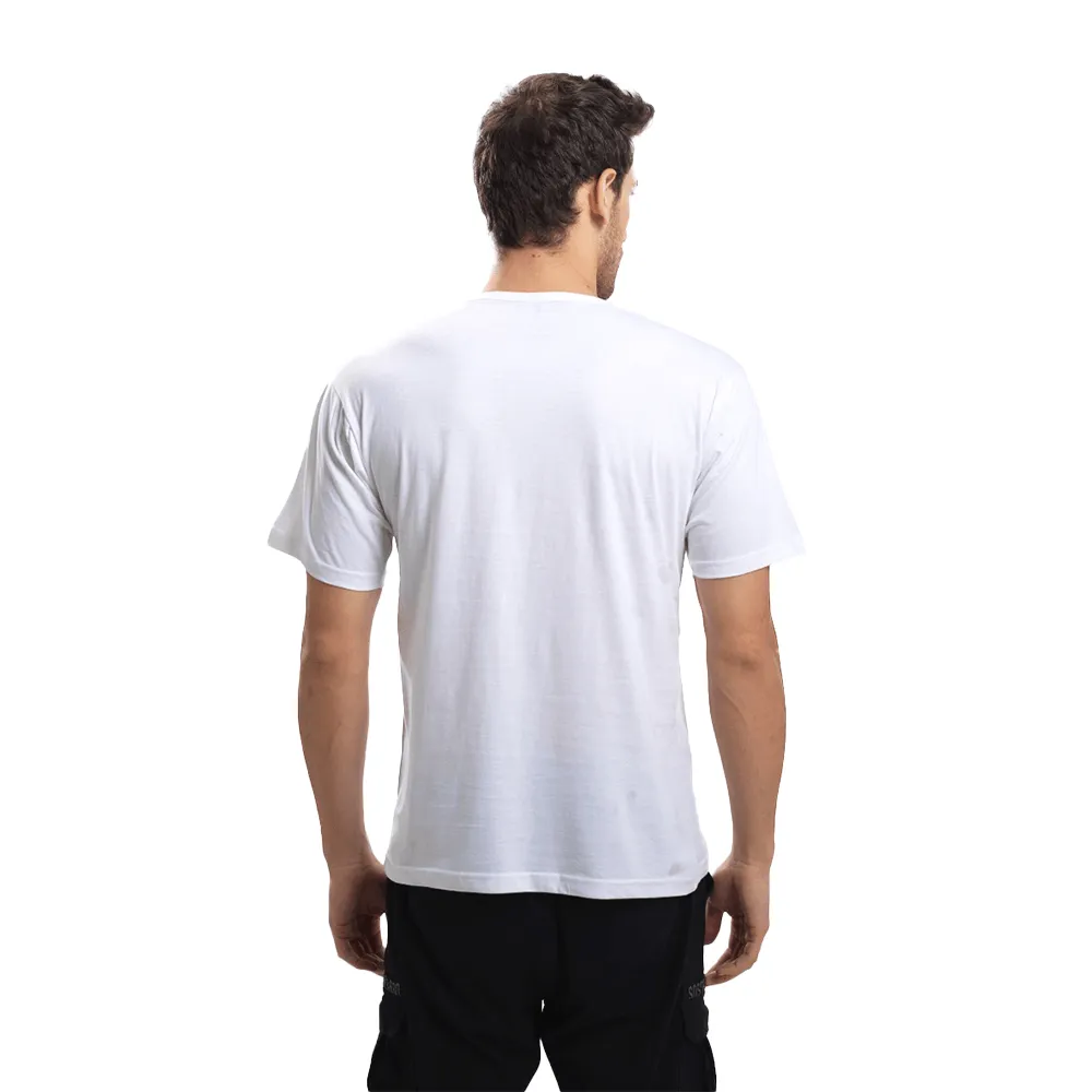 Pure White Henley (Pack Of 3)