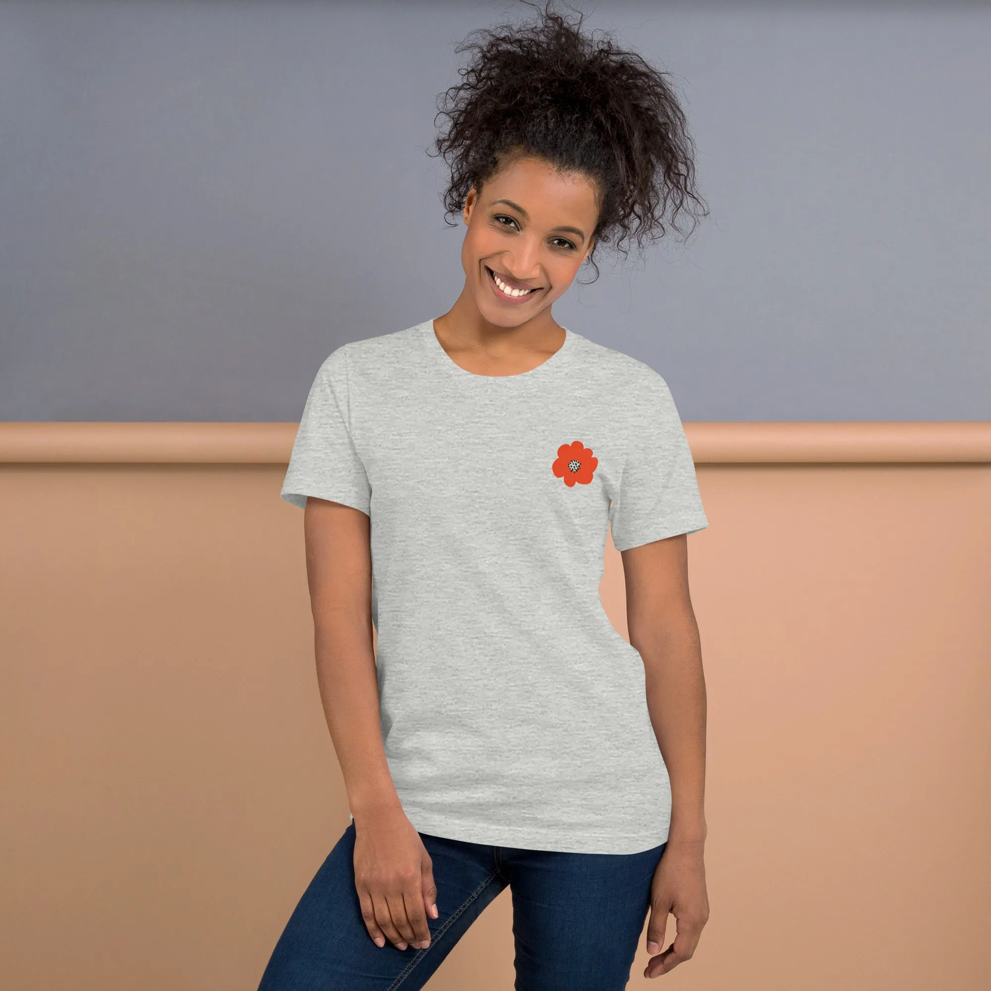 Red Flower Unisex T-Shirt