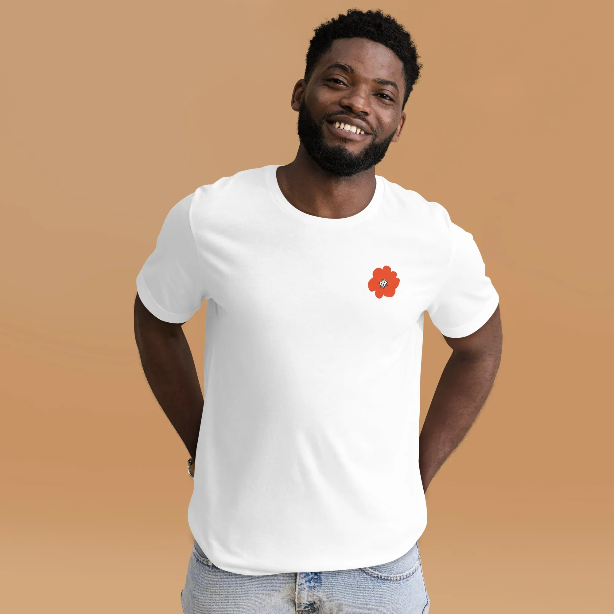 Red Flower Unisex T-Shirt