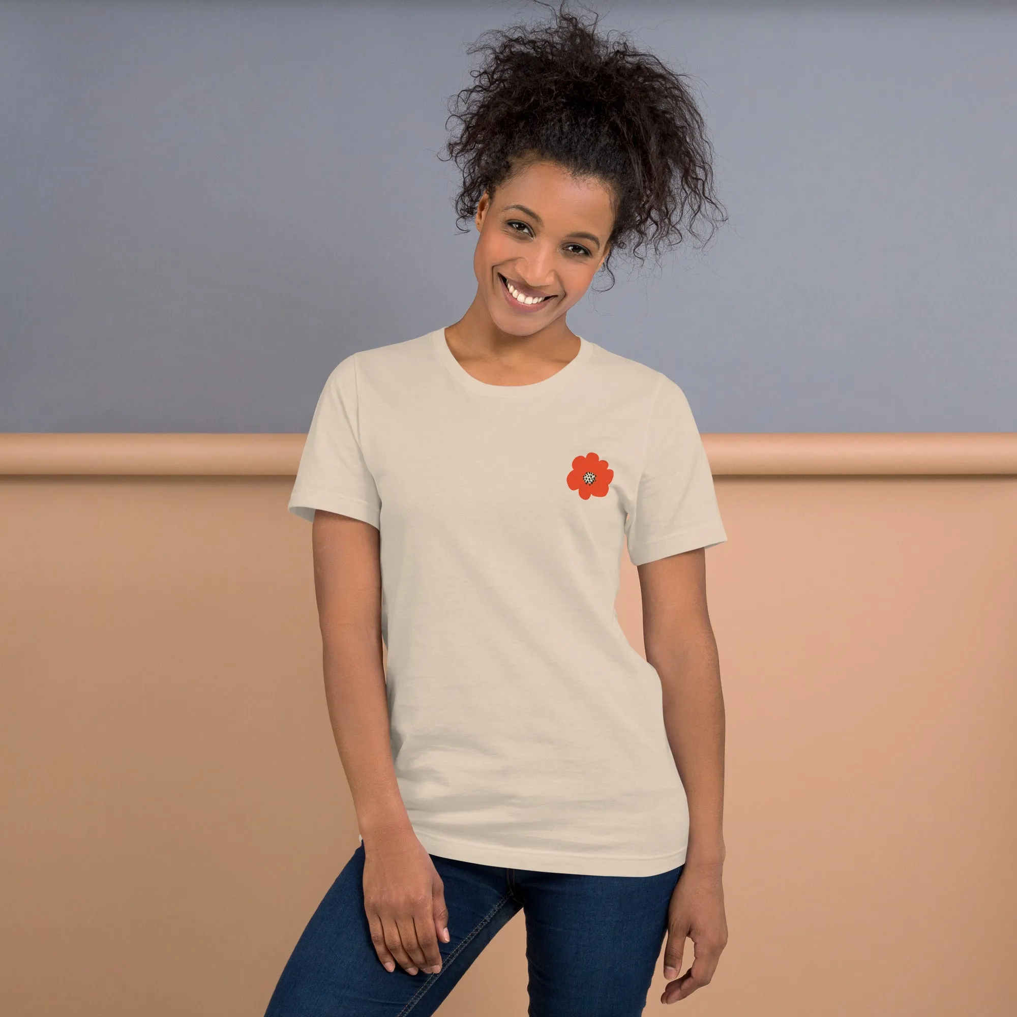 Red Flower Unisex T-Shirt