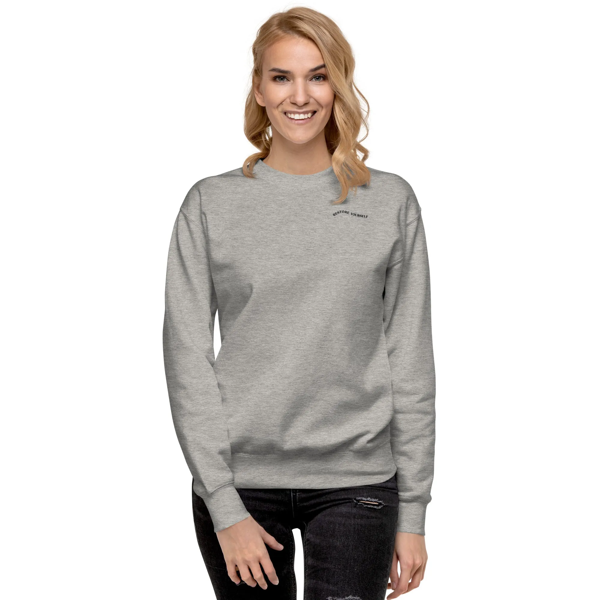 Restore Yourself-  Gender Neutral Crewneck Sweatshirt