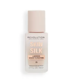 Revolution - Base de maquillaje Skin Silk Serum Foundation - F3