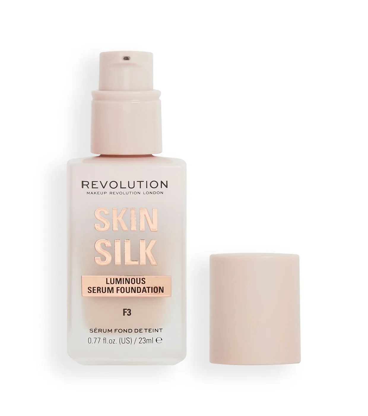 Revolution - Base de maquillaje Skin Silk Serum Foundation - F3