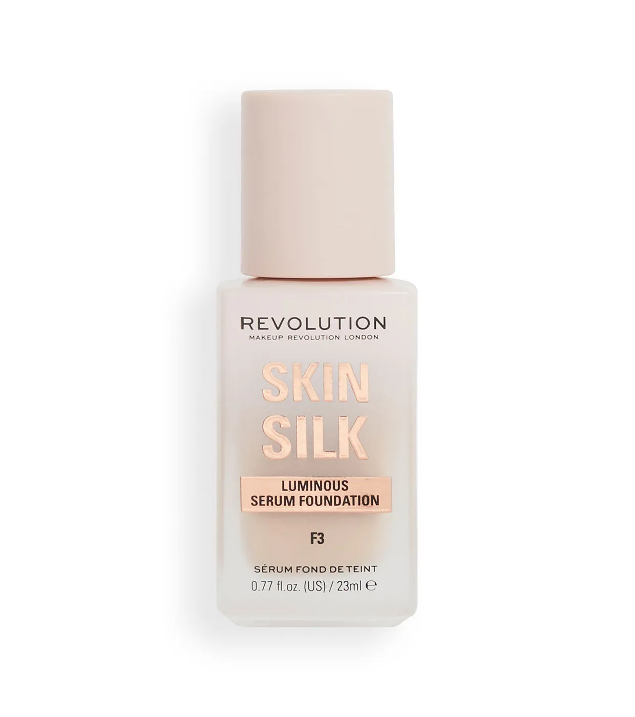 Revolution - Base de maquillaje Skin Silk Serum Foundation - F3