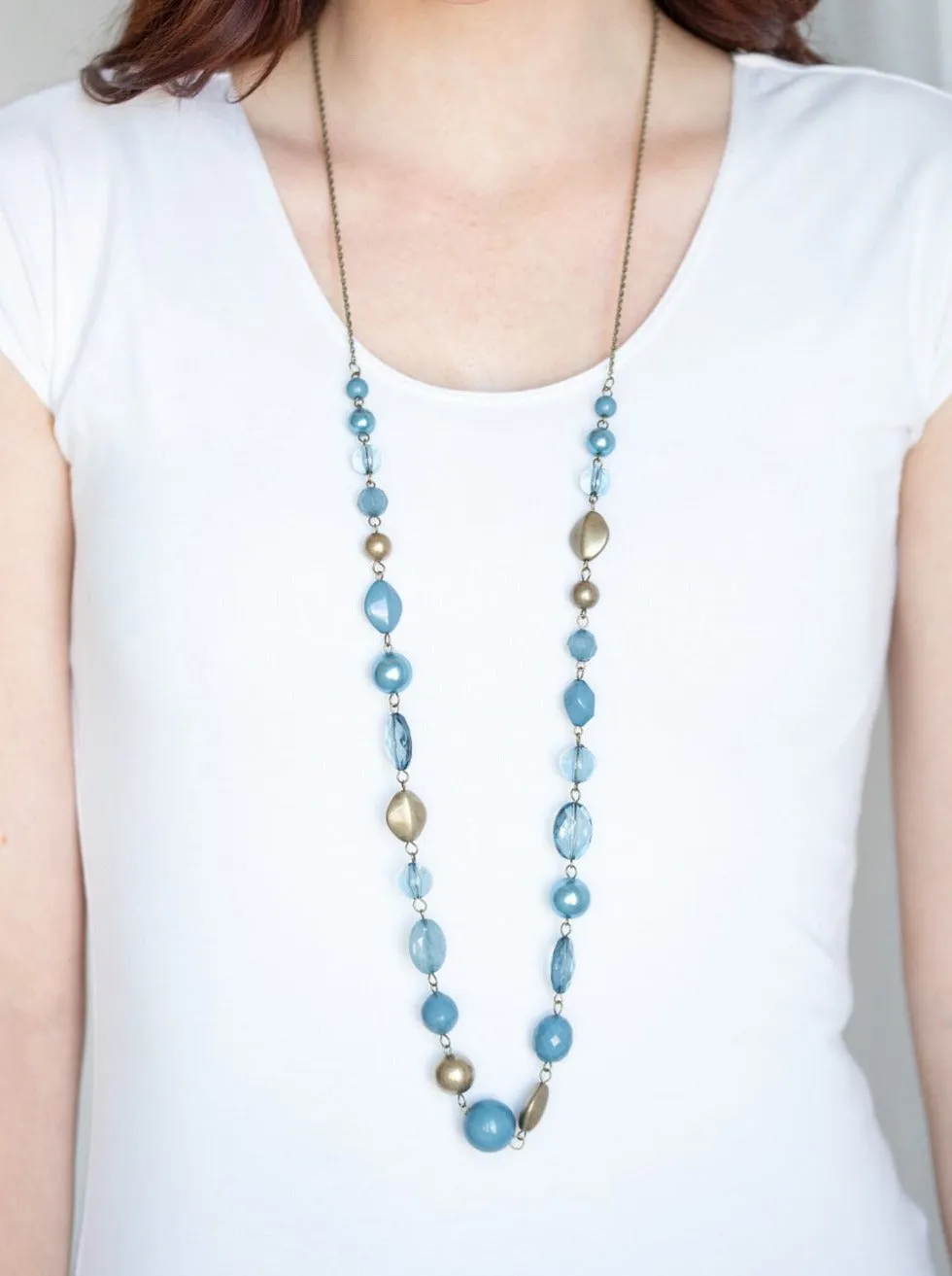 Secret Treasure Blue Necklace Set