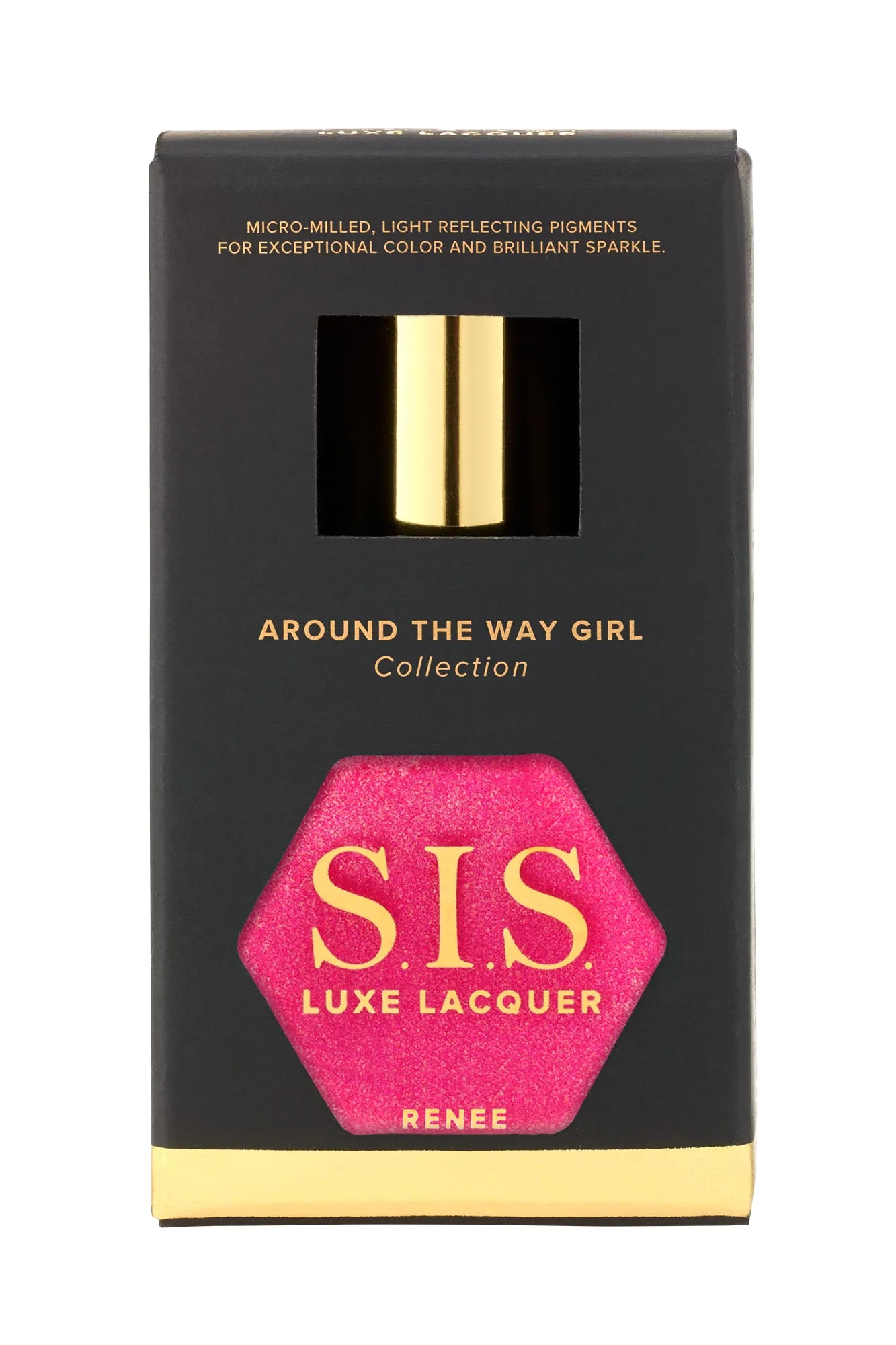 S.I.S LUXE LACQUER - RENEE - PINK