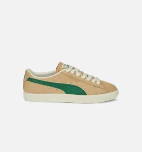 Suede VTG Mens Lifestyle Shoe - Beige/Green