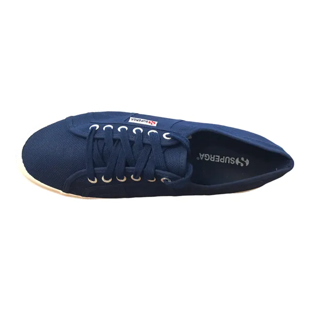 Superga 2750-nakedcotu canvas sneakers shoe S0000010 X1Y blue mid