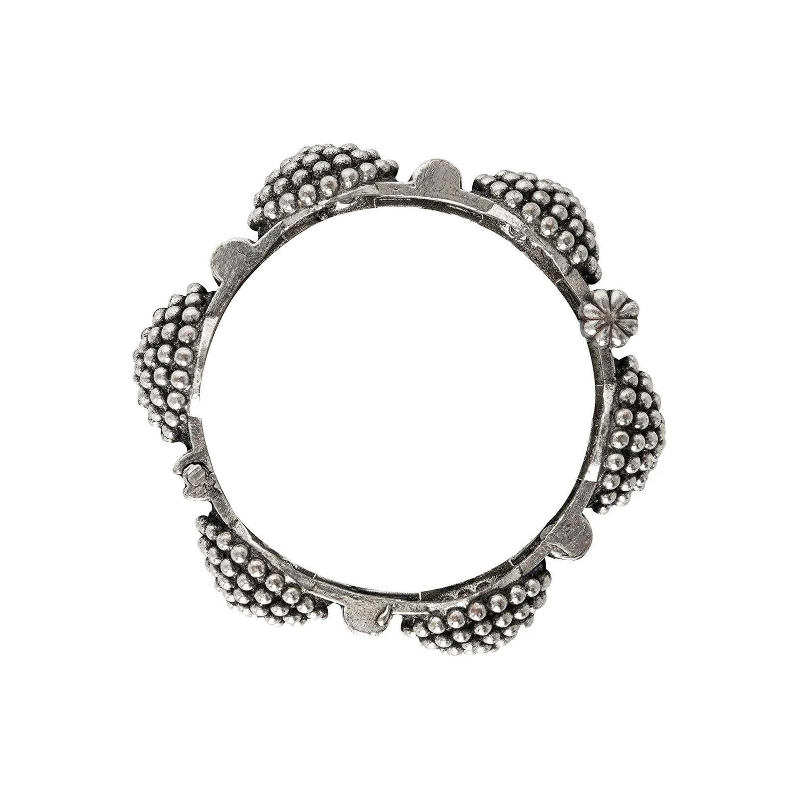 Teejh Nurat Sliver Oxidised Bracelet