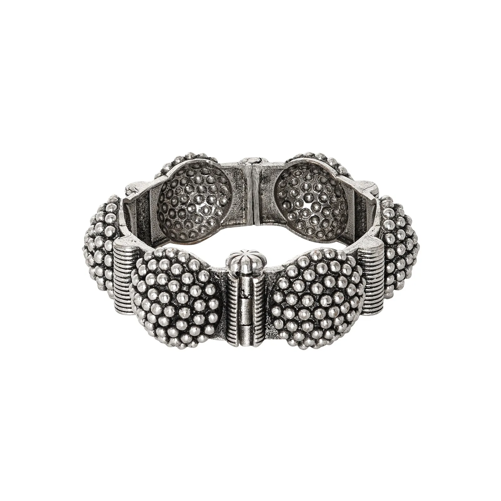 Teejh Nurat Sliver Oxidised Bracelet