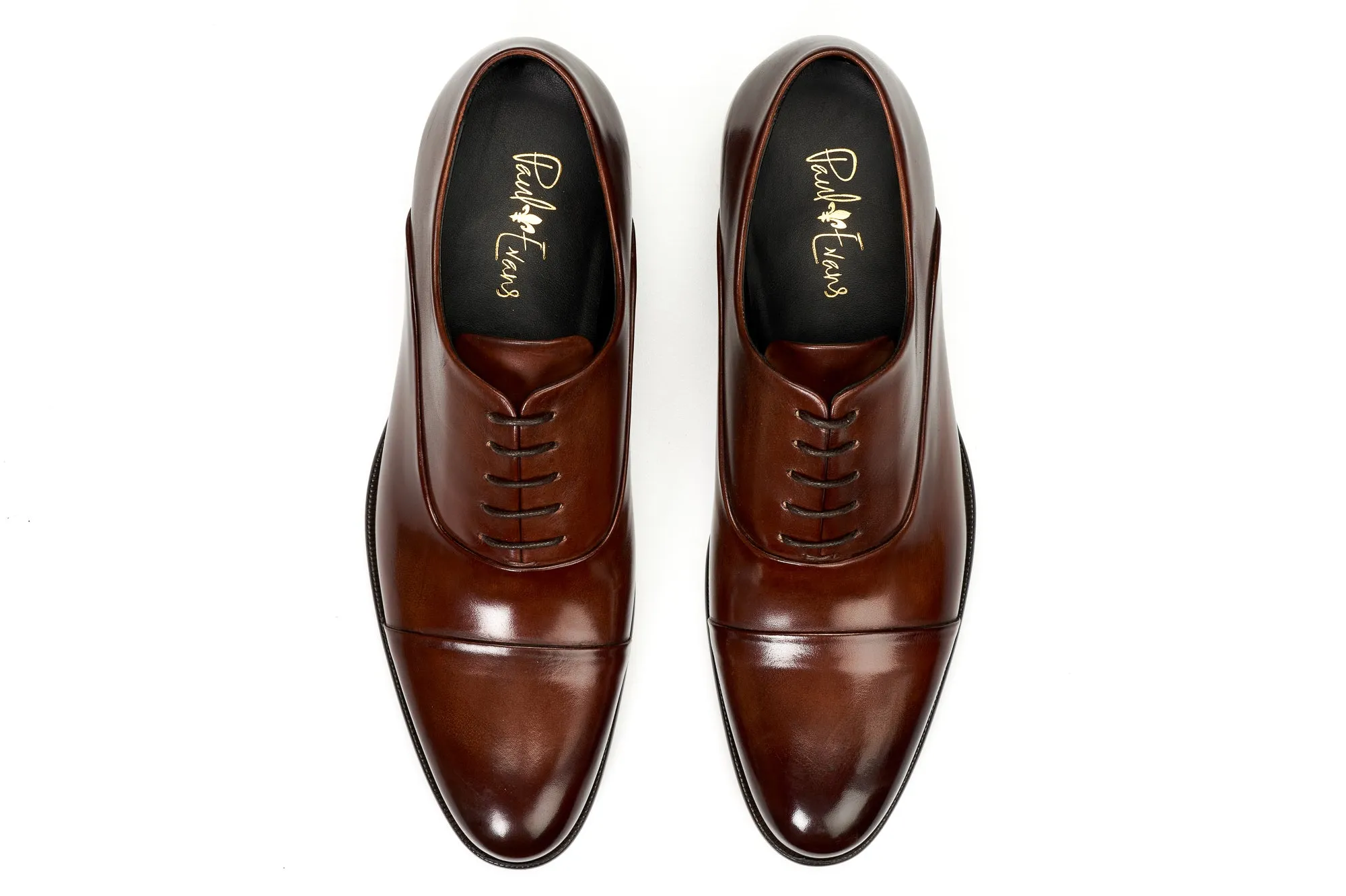 The Cagney Cap-Toe Oxford - Brown