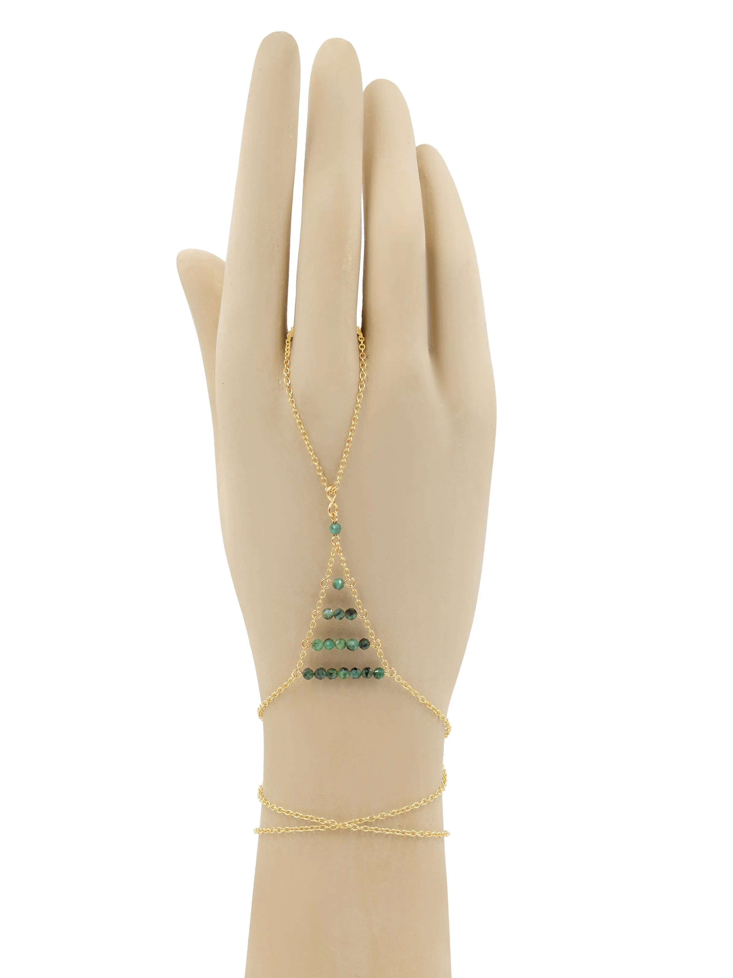 Vessel Gemstone Hand Chain