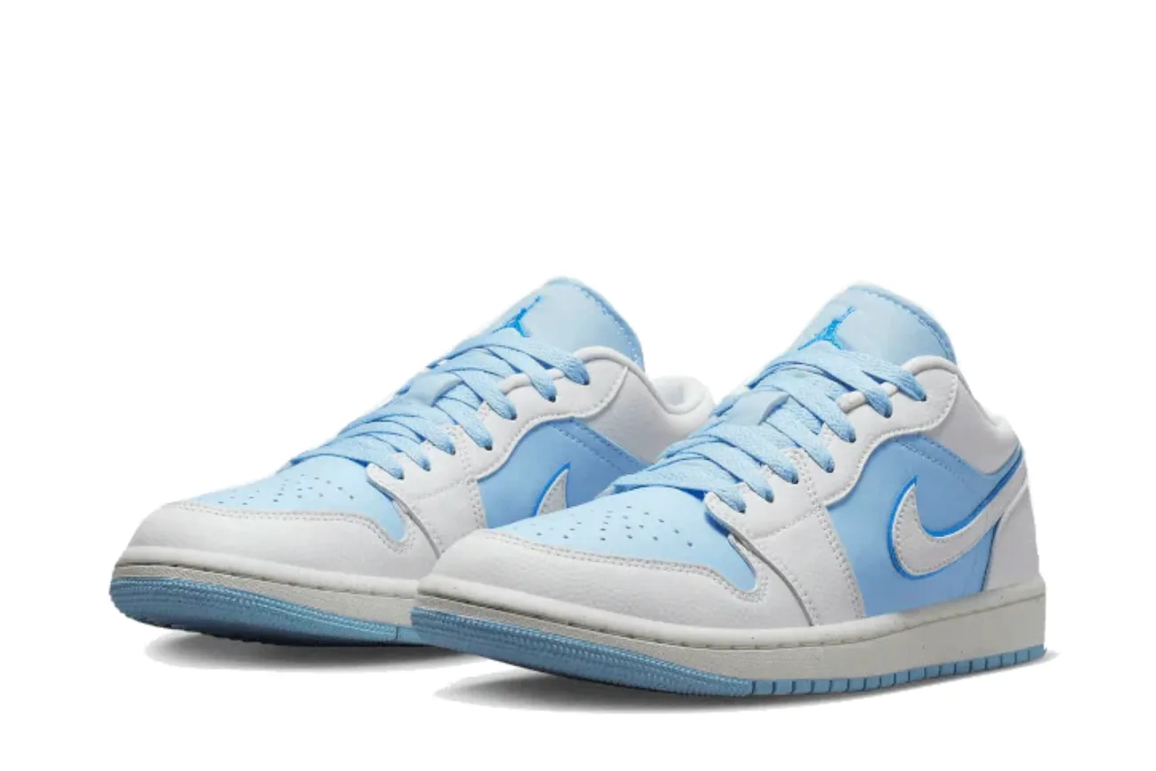 Wmns Air Jordan 1 Low SE 'Reverse Ice Blue'