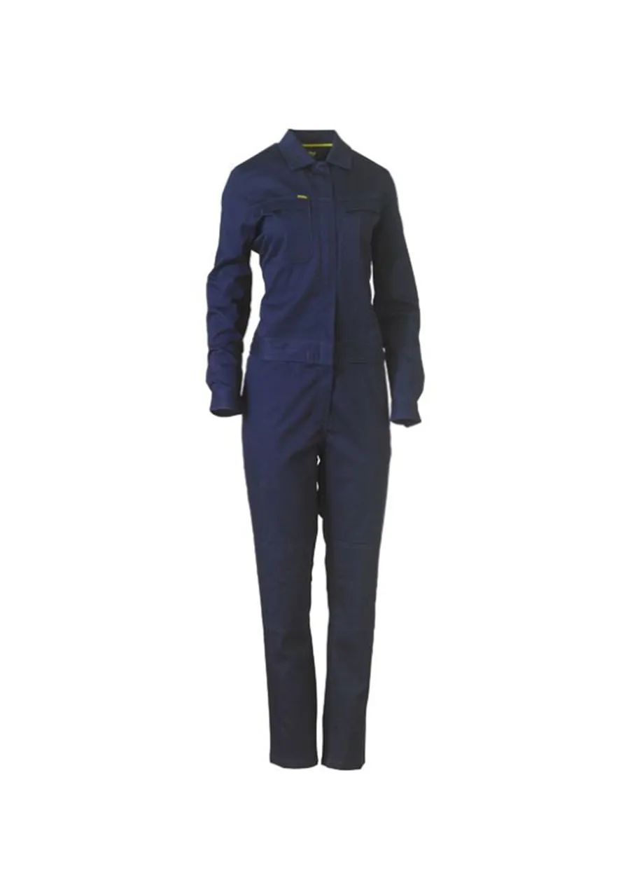 Women's cotton drill coveralls