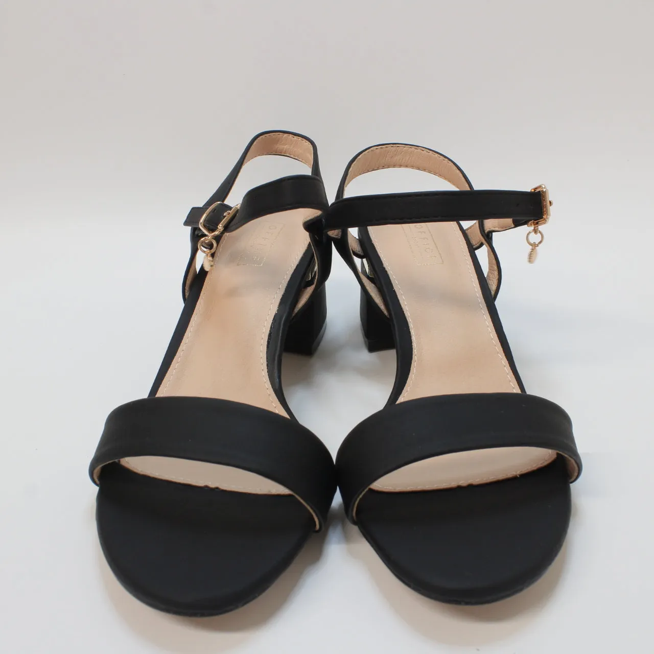 Womens Office Mckenna Two Part Sandals Black